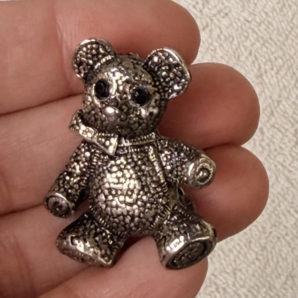 mens jewelry box with vintage cufflinks, Pins ,tie pins, box as is red valvet